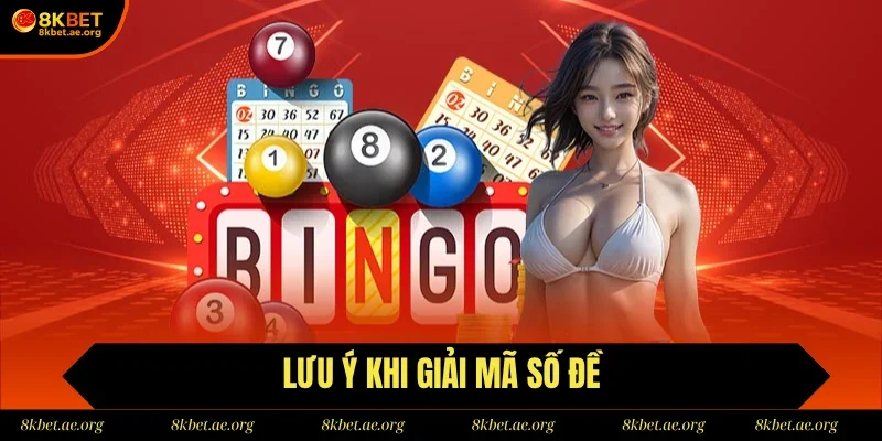 Một số lưu ý quan trọng